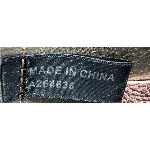 Isaac Mizrahi Live! Bridgehampton Leather Bucket Bag Purse Pink - Picture 10 of 11